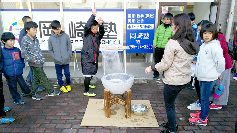 餅つき大会